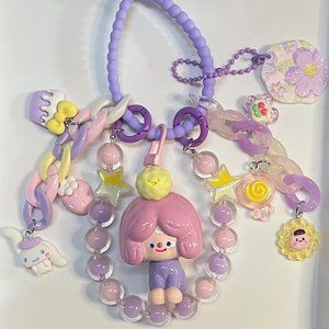 Handmade keychain, which can be ordered directly from stock